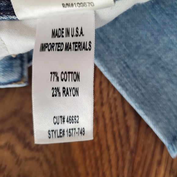 Citizens Of Humanity Liya High-rise Classic Fit Crop Size 24 - Picture 7 of 12